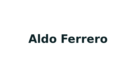 Aldo Ferrero