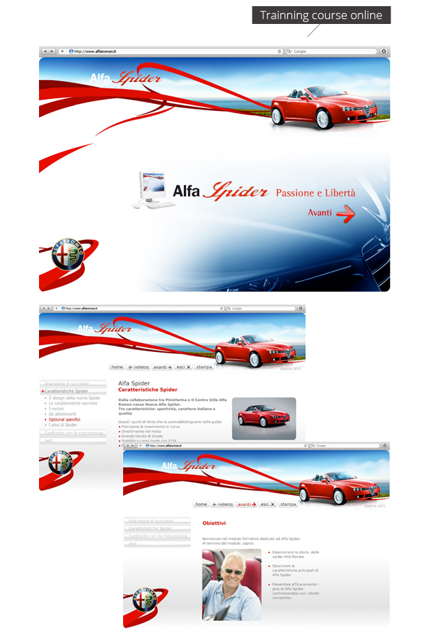 alfa romeo web