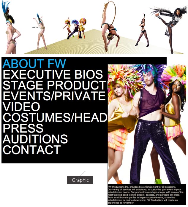 fw productions web