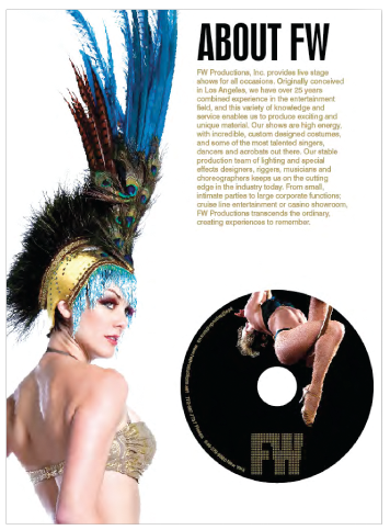 fw productions branding