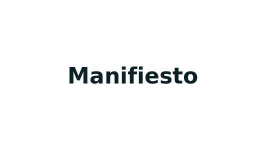 Manifiesto