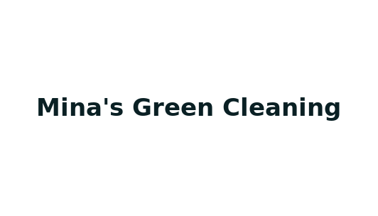 Mina’s Green Cleaning